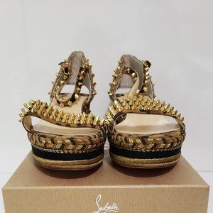*SOLD* Brand New Christian Louboutin Madmonica Studded Espadrilles SZ 38